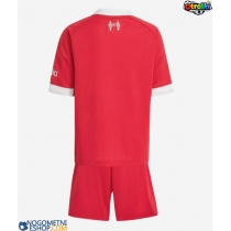 Otroški Nogometni dresi Liverpool Domači 2025-26 Kratek Rokav (+ Kratke hlače)